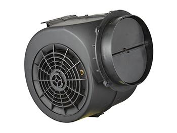 Ventilador centrifugo con motor asíncrono de poste sombreado